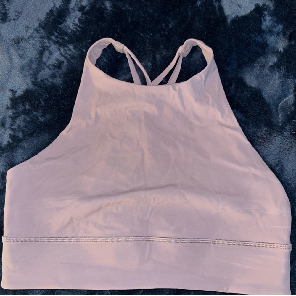 Lululemon sports bra lavender